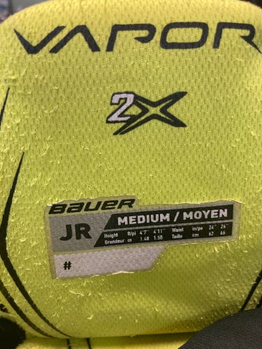 Bauer Vapor 2X Junior Medium Ice Hockey Pants