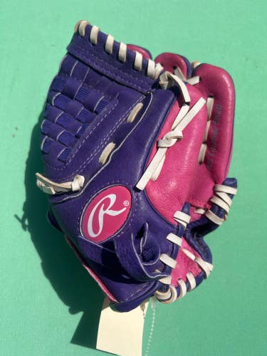Used Rawlings Highlight Series Right Hand Throw Baseball Glove 10"