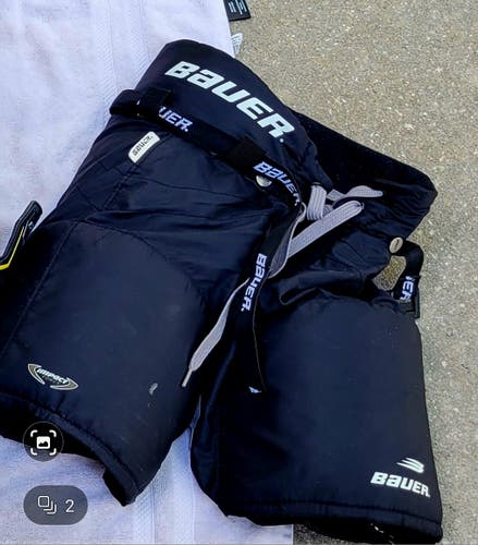 Intermediate Used Large Bauer Impact Hockey Pants