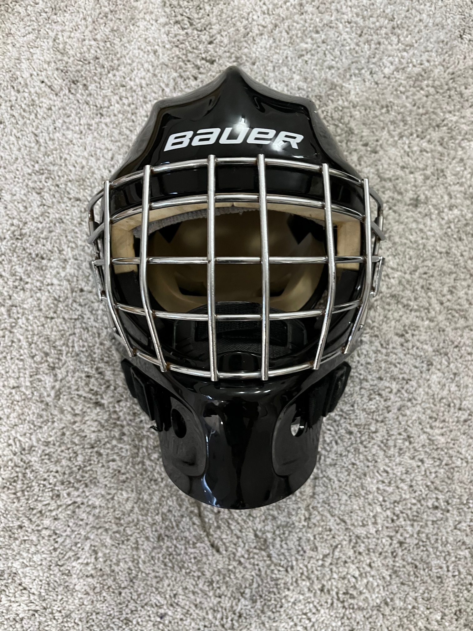 Used Bauer Goalie Mask