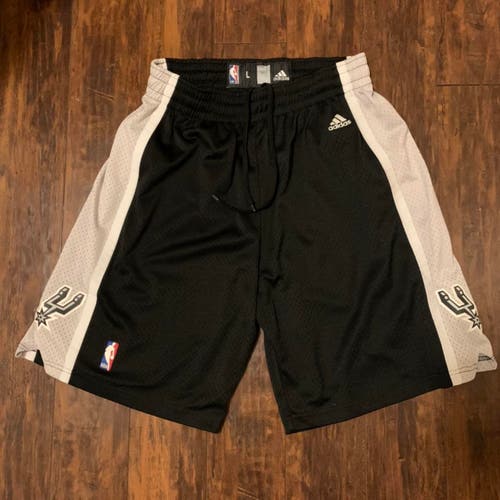 Super Rare Adidas San Antonio Spurs NBA basketball  official branded shorts.