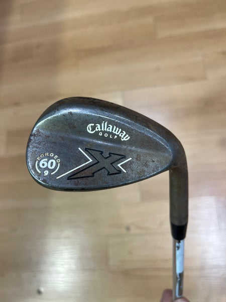 Used Men's Callaway X Forged Right Wedge 60 Steel