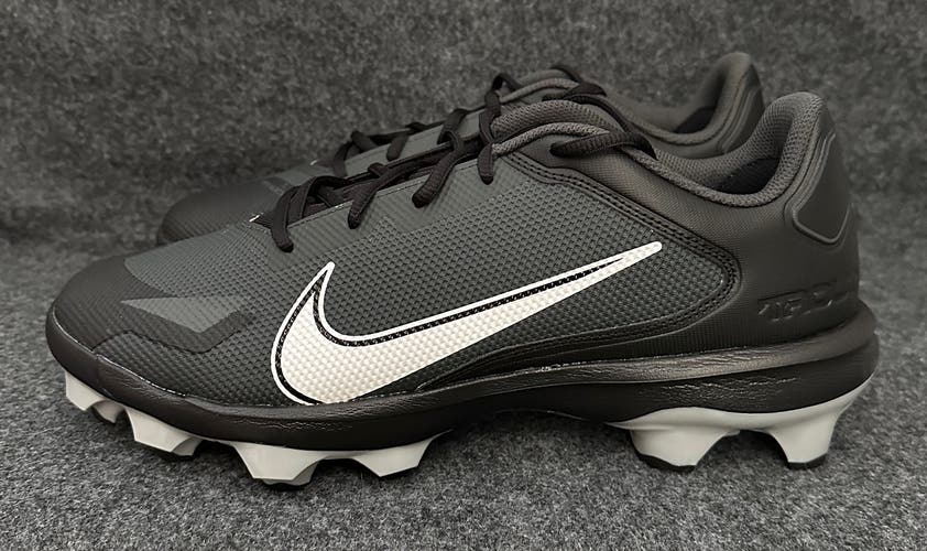 Men’s Nike Force Trout 8 Pro Molded Baseball Cleats CZ5914-011 Blk/Gry Size 10.5