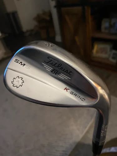 Titleist Vokey SM6 Tour Chrome Wedge Wedge Flex 58 Degree