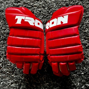 Tron 14" Leather Senior Hockey Gloves
