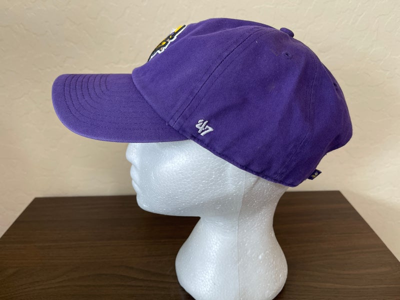 '47 Brand Minnesota Vikings Clean Up Adjustable Hat (Purple)