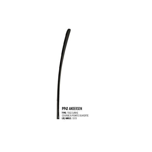 2 Sherwood T70 composite goal stick left 25" PP41 red new senior hockey goalie