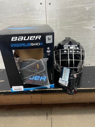 New Bauer  PROFILE 940x Goalie Mask