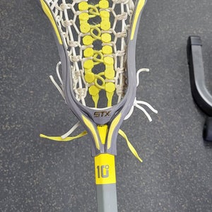 Used Stx 10 Dgree Composite Women's Complete Lacrosse Sticks