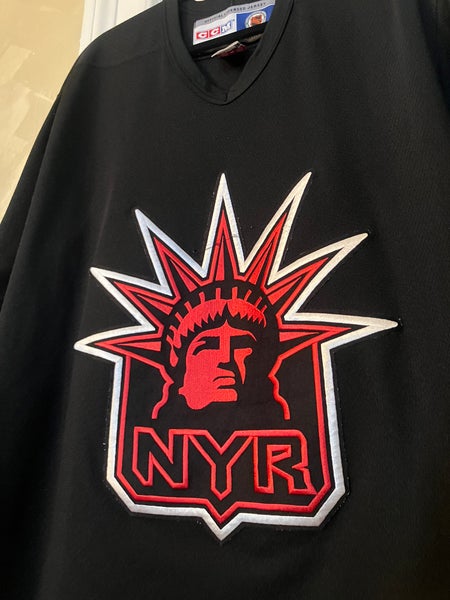 00's New York Rangers Liberty Alternate CCM NHL Jersey Size XXL – Rare VNTG