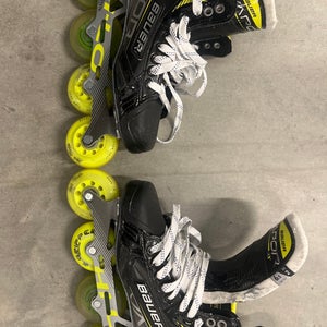 Bauer 3x Roller Hockey Skates 6.5D Fit 2