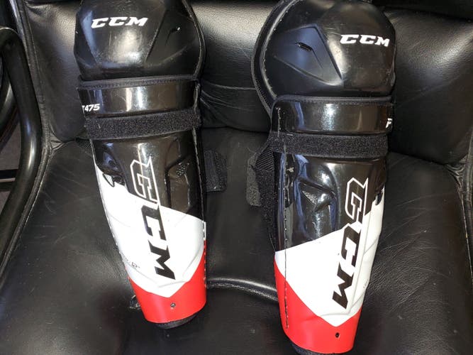 Used CCM Jetspeed FT475 Shin Pads 12"