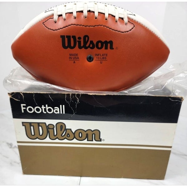 Official Throwback NFL Game Football by Wilson (Signed by Paul Tagliabue)