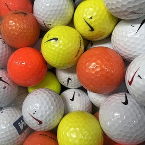12 Near Mint AAAA Nike PD Long Golf Balls......Assorted Colors