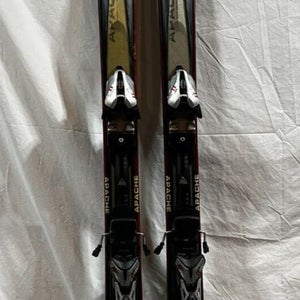 K2 Apache Raider 167cm 109-78-105 r=16m Skis Marker MOD 11.0 Bindings GREAT