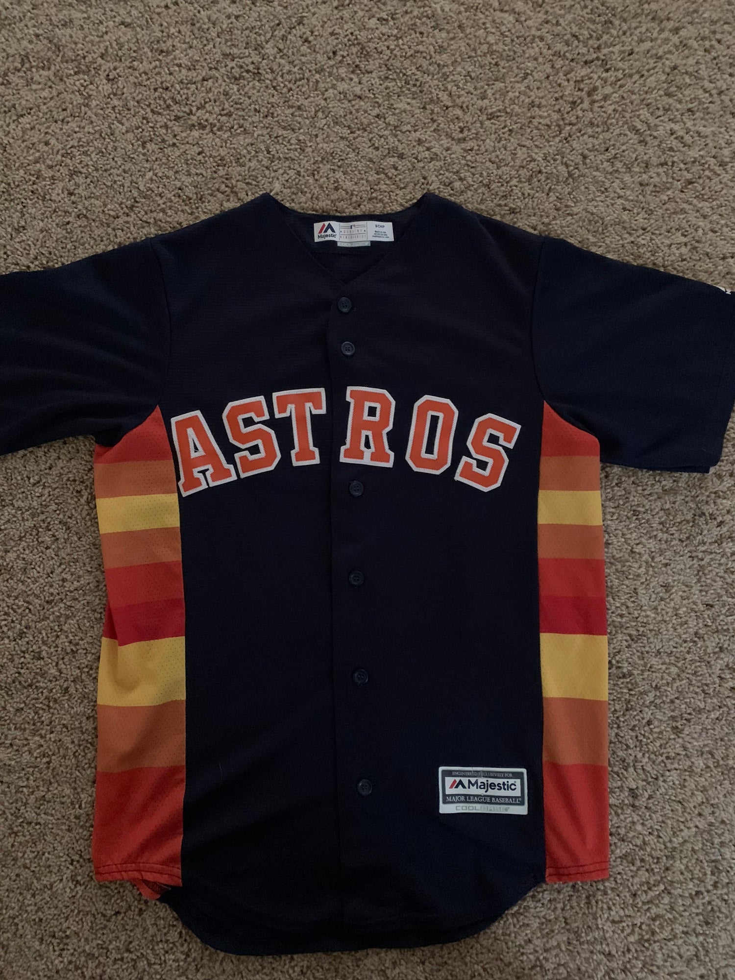 JOSE ALTUVE  Houston Astros Majestic Away Baseball Jersey