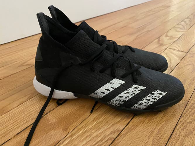 Black Men's Indoor Adidas Cleats