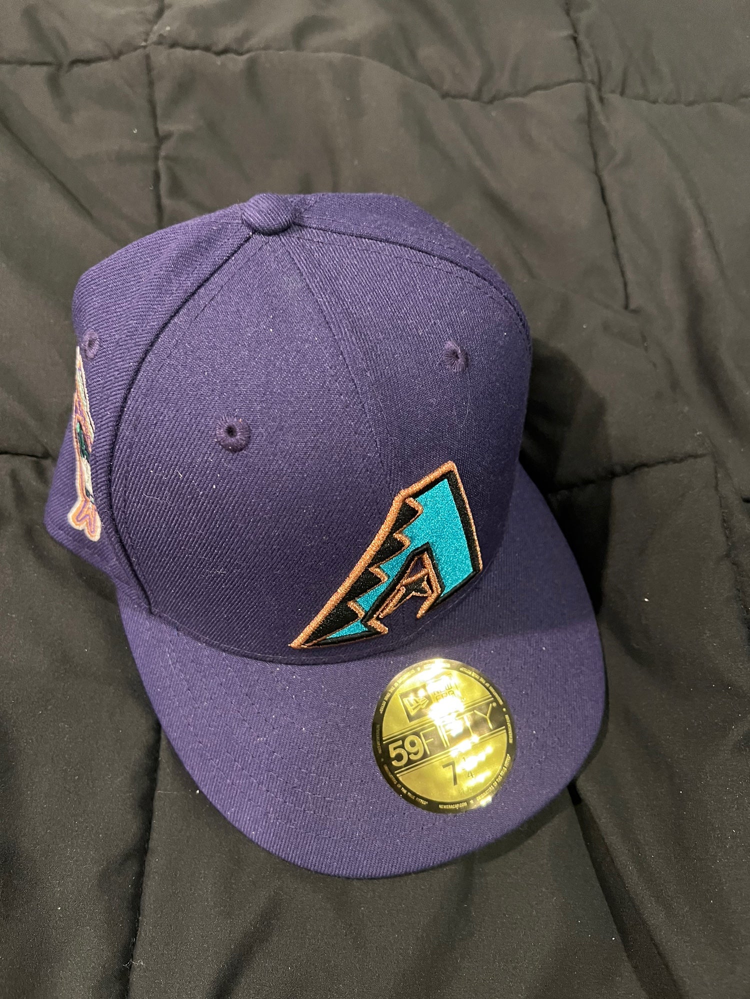  New Era Original Two Tone Purple/Teal 59Fifty Hat