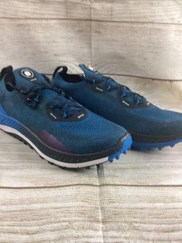 Under Armour Charged Curry Spikeless Golf Shoes Sz: 11.5 Blue/Black 3025072-001