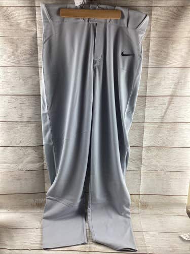 Nike Vapor Baseball Pants Men’s Gray Size Medium BQ6432-052