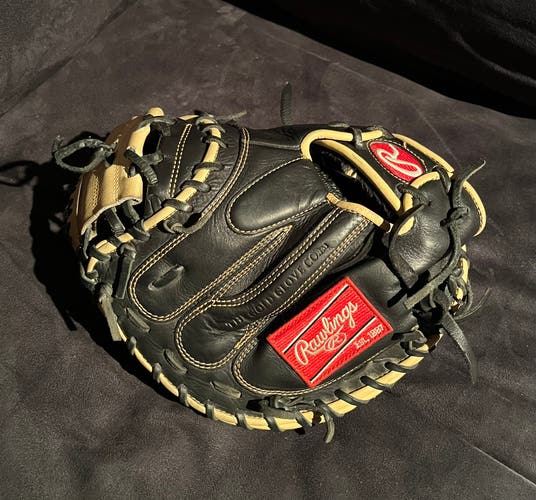 Rawlings Gold Glove Elite 32.5" Baseball Catchers Glove RHT GGE325BCCM