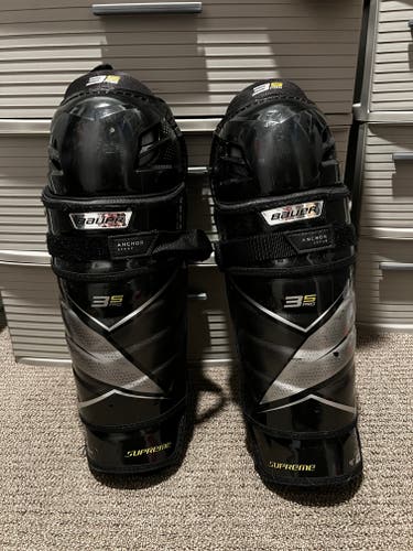 Bauer Supreme 3S Pro Shin Pads (Senior, 15") Used