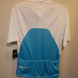 Performance Elite Cycling Bike Jersey Size L Blue New Clearance