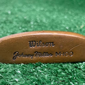 Wilson Johnny Miller M-100 Blade Putter RH Steel ~35" New Grip NICE CLUB / P077