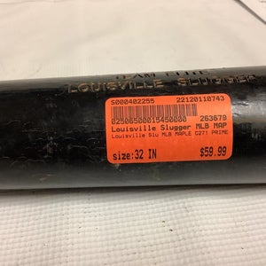 Used Louisville Slugger Mlb Maple C271 Prime 32" Wood Bats