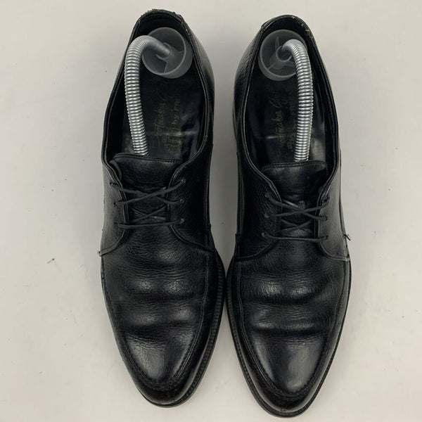 EUC Vintage Shoe Company Wingtip Derby Black Leather Dress Shoes Men's 11 M