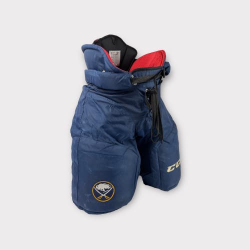 Pro Stock CCM HP45X Buffalo Sabres Large + 1” Hockey Pants