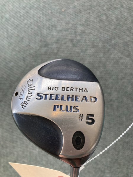 Used Men's Callaway Big Bertha Steelhead Plus Right Fairway Wood Stiff 5 Wood