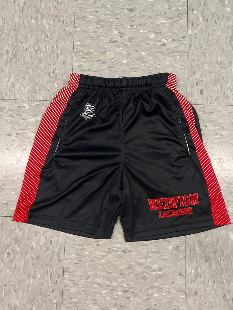 New Red Fish Shorts With pockets Youth L