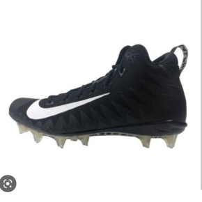 Nike Alpha Menace Pro Mid TD Football Cleats Black 915414-010 Mens 11.5 m Spikes