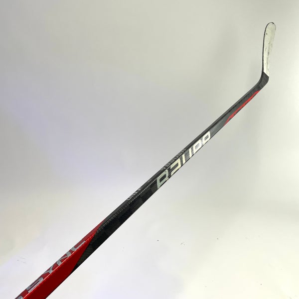 New 2 Pack Custom Red Bauer Nexus SYNC (2N Pro XL Build) Hockey Stick-LH-P28  (Sand Paper Finish)