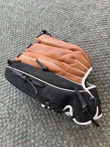 Used Easton Right Hand Throw Outfield Baseball Glove 11"