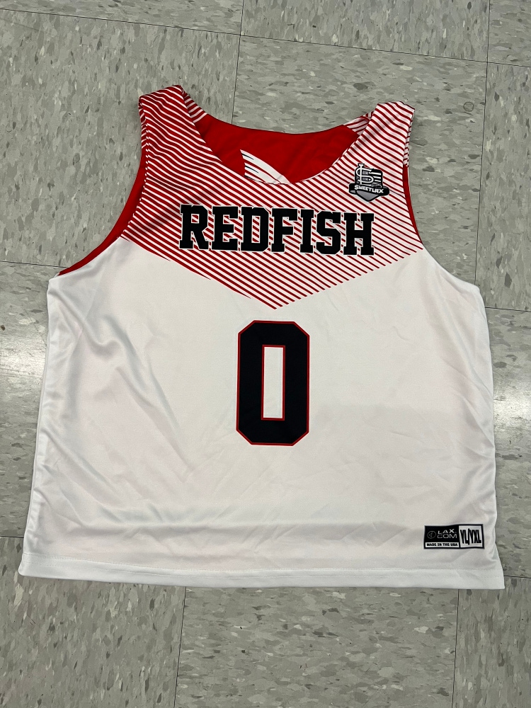 New Red Fish Reversible Jersey YL/YXL