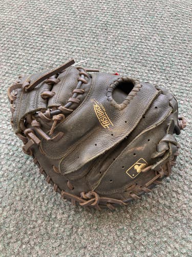 Used Rawlings Highlight Series Right Hand Throw Catcher Baseball Glove 31.5"