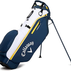 NEW 2023 Callaway Golf Fairway C White/Navy/Golden Stand/Carry Bag