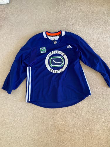 Canucks Adidas Practice Jersey
