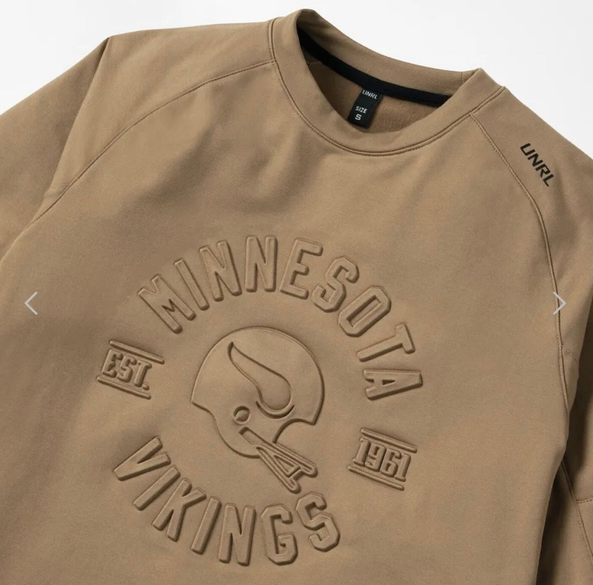 UNRL x Minnesota Vikings '22 Crossover Crewneck No. 1 - ShopperBoard