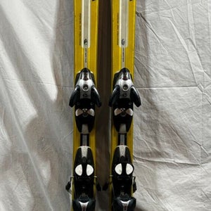 Volkl Vertigo G3 163cm 108-70-96 r=15.7m Skis Salomon S912 Bindings GREAT