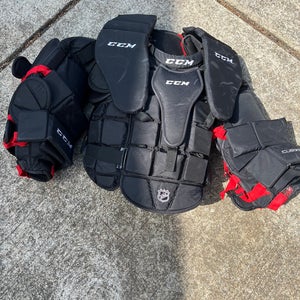 Used Large/Extra Large CCM CL 500 Goalie Chest Protector