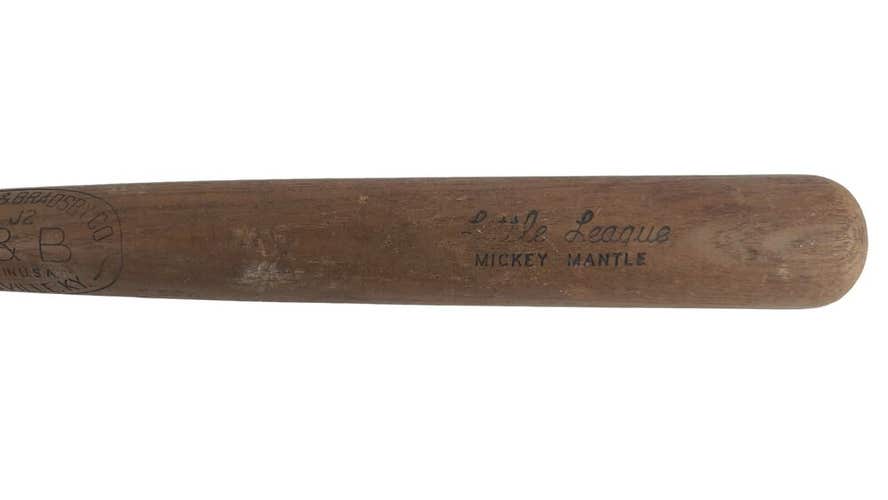 Vintage 1960's Mickey Mantle J2 H&B 32” Hillerich &Bradsby Little League