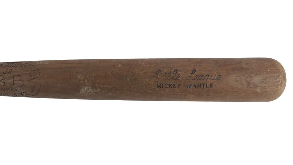 Vintage 1960's Mickey Mantle J2 H&B 32” Hillerich &Bradsby Little League