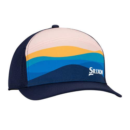 Srixon Limited Edition HB Collection Hat - ORANGE / NAVY