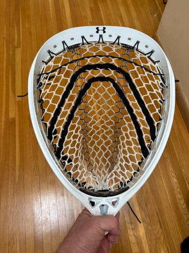 Under Armour Headline Goalie Strung Head w ECD Goalie Mesh - Gently Used
