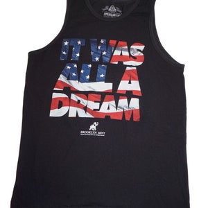 Vintage It Was All A Dream Shirt Size L - American Rag Graphic Tank Tee Large