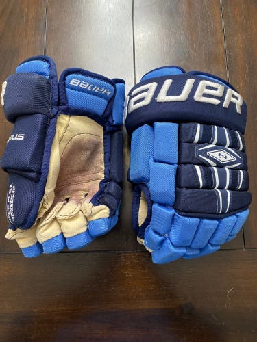 Bauer nexus 4roll 13 glove navy/ light blue