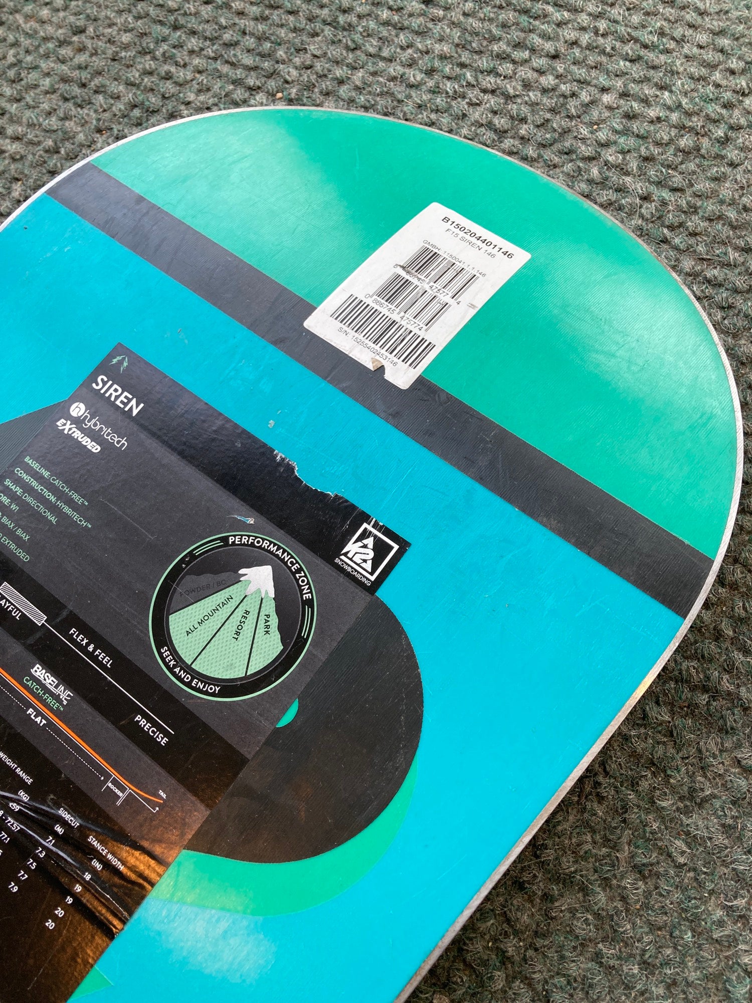 Used K2 Siren 146 CM Snowboard | SidelineSwap | Buy and Sell on